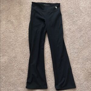 Abercrombie Kids Black Activewear Leggings